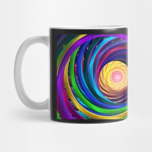 Neon tunnel Mug